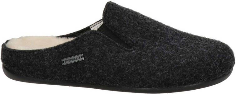 SHEPHERD OF SWEDEN Shepherd Chris heren pantoffel Antraciet