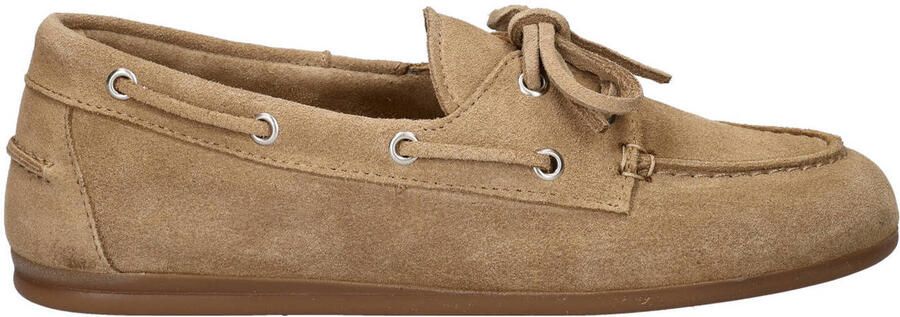 Shoecolate Leom suède bootschoenen beige - Foto 3