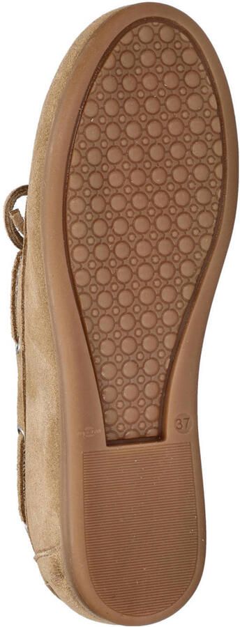 Shoecolate Leom suède bootschoenen beige