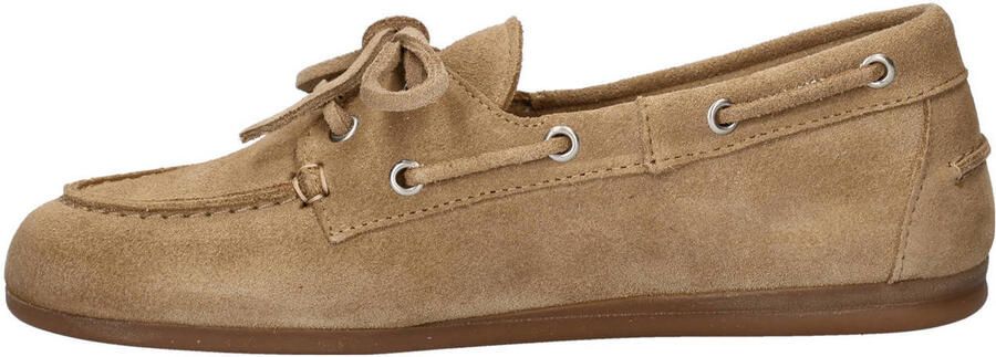 Shoecolate Leom suède bootschoenen beige - Foto 2