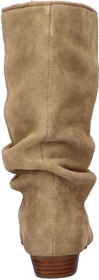 Shoecolate suède enkellaarzen beige