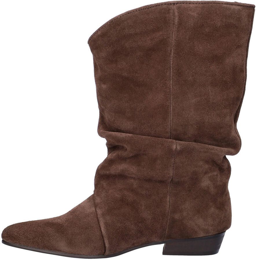 Shoecolate suède enkellaarzen bruin - Foto 2