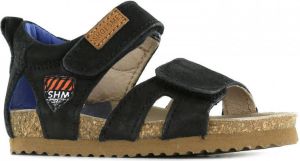 Shoesme BI210S96 D leren sandalen donkerblauw