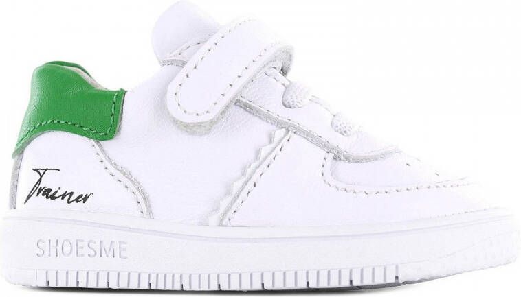 Shoesme Baby | Babysneakers | | white green | Leer