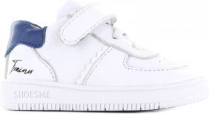 Shoesme Baby | Babysneakers | | White Blue | Leer