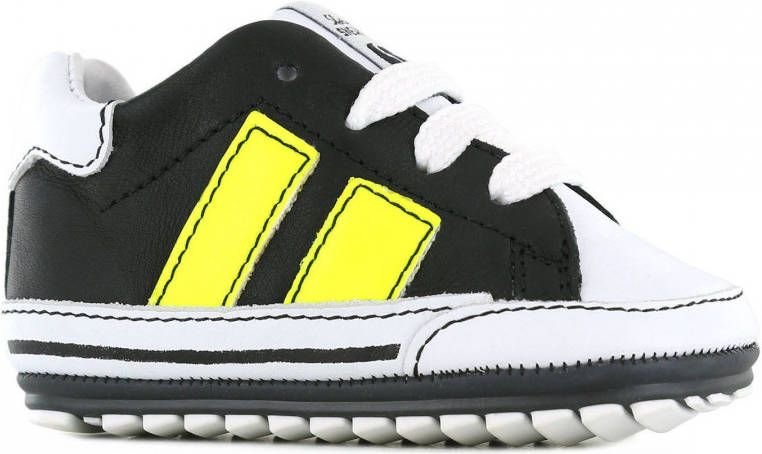 Shoesme BP21S024 J Black Yellow Baby schoenen