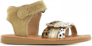 Shoesme CS22S006 C leren sandalen beige multi
