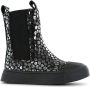 Shoesme enkelboots zwart zilver - Thumbnail 1