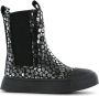 Shoesme enkelboots zwart zilver - Thumbnail 1