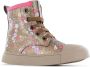 Shoesme gebloemde sneakers brons Meisjes Imitatieleer Bloemen 26 - Thumbnail 2