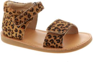 Shoesme Sandalen | | Leopardo Cognac | Leer