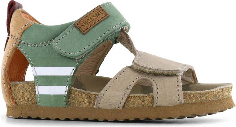 Shoesme leren sandalen groen grijs Jongens Leer Meerkleurig 25 - Foto 2