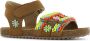 Shoesme leren sandalen met kraaltjes bruin Meisjes Leer All over print 28 - Thumbnail 1
