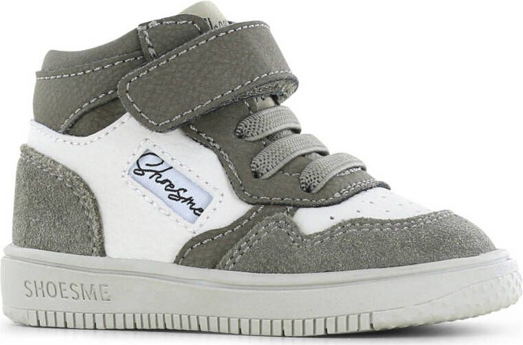 Shoesme Bn25w008 Sneakers Unisex Leren Sneaker Grijs