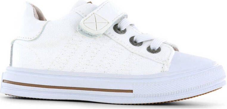Shoesme leren sneakers wit Jongens Leer Meerkleurig 27