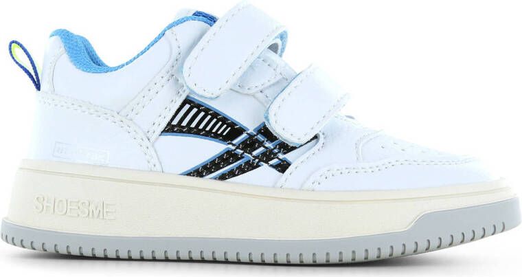 Shoesme Sneakers Jongens White Blue Sportvoering