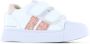 Shoesme Sneakers Meisjes white Pink Leer - Thumbnail 1