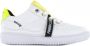 Shoesme MU21S020-C leren sneakers wit geel - Thumbnail 1