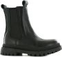 Shoesme NT21W004-B leren chelsea boots zwart Meisjes Leer Effen 31 - Thumbnail 2