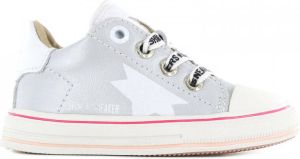 Shoesme Sneakers | Meisjes | Silver | Leer