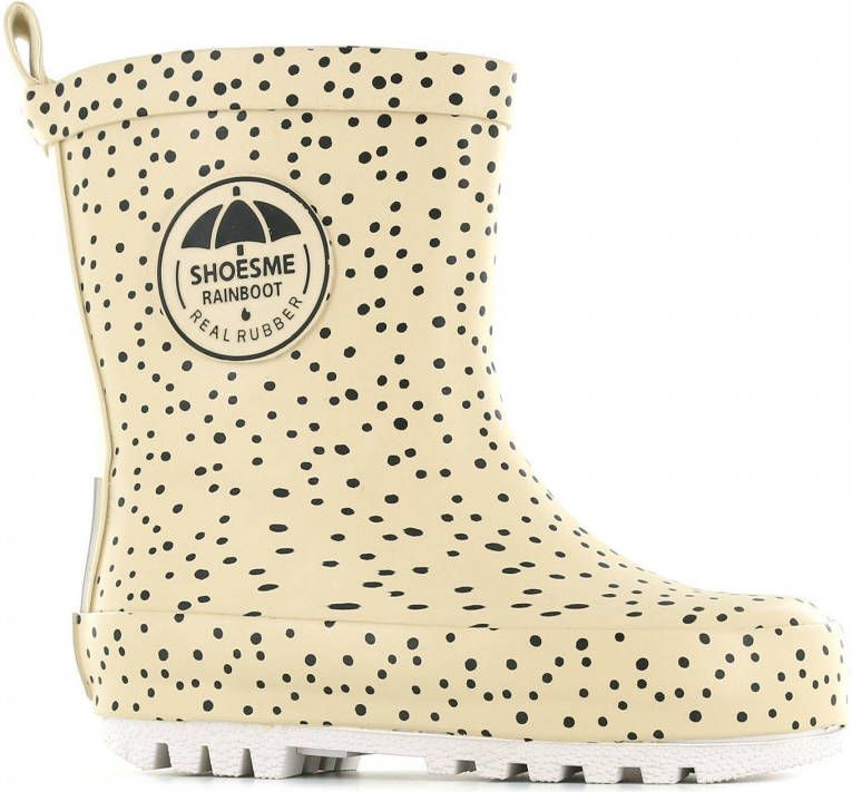 Shoesme ! Unisex Regenlaarzen Beige Rubber - Foto 3