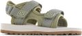 Shoesme Legergroene Lichtgewicht Sandaal Sandalen Kind Jongens Olive Green Spandex - Groen