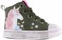 Shoesme Sneakers | | Green Unicorn | Leer - Thumbnail 1