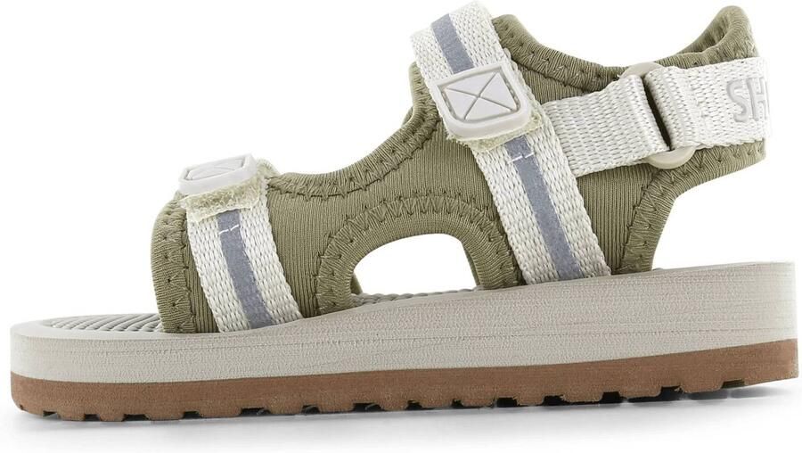 Shoesme Groene Lichtgewicht Sandaal Sandalen Kind Green Beige Spandex - Foto 6