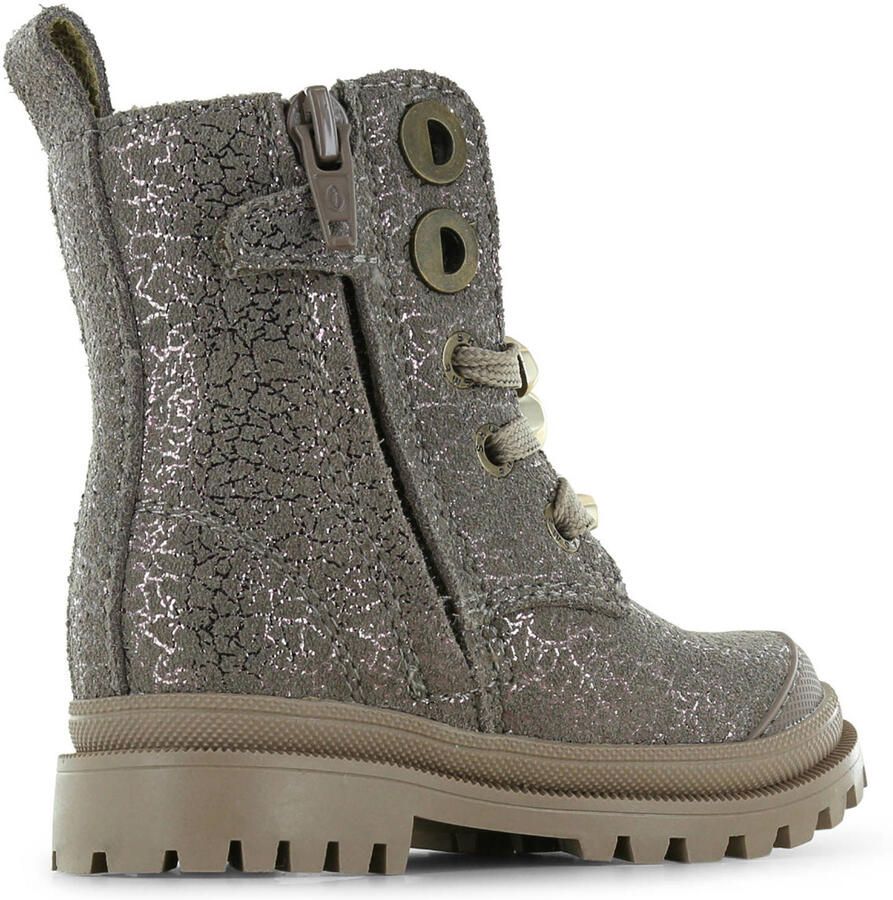 Shoesme imitatieleren enkelboots taupe - Foto 2