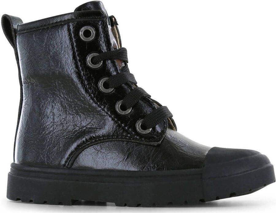 Shoesme lak sneakers zwart