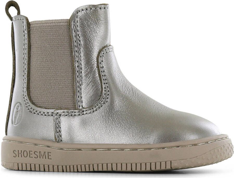 Shoesme Baby Enkelboots Meisjes Champagne Gold Leer