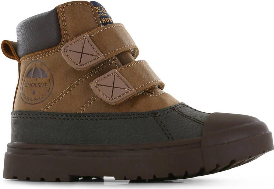 Shoesme Klittenbandschoenen Jongens Cognac Water-Proof membraan - Foto 3
