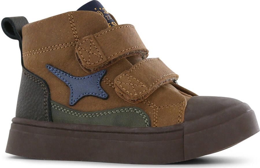 Shoesme Klittenbandschoenen Jongens Cognac Leer - Foto 3