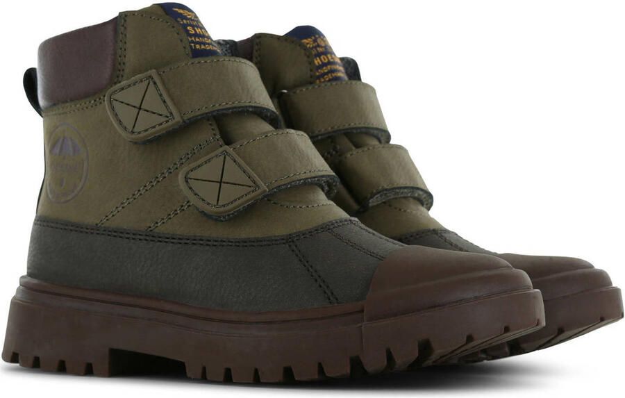 Shoesme Klittenbandschoenen Jongens Green Water-Proof membraan - Foto 3