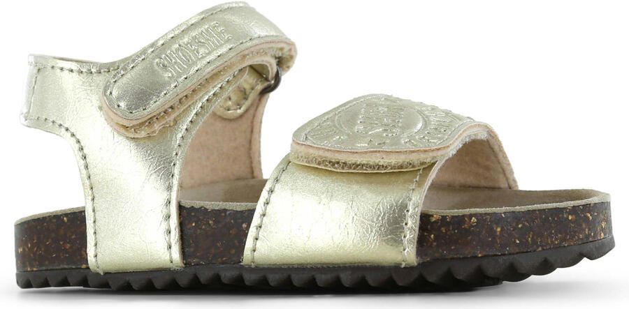 Shoesme leren sandalen goud