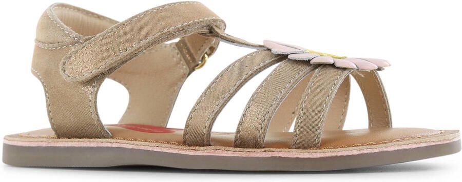 Shoesme leren sandalen goud