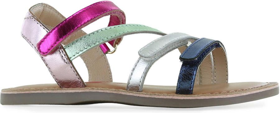 Shoesme leren sandalen meerkleurig