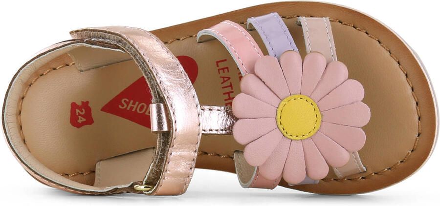 Shoesme leren sandalen rosé - Foto 2