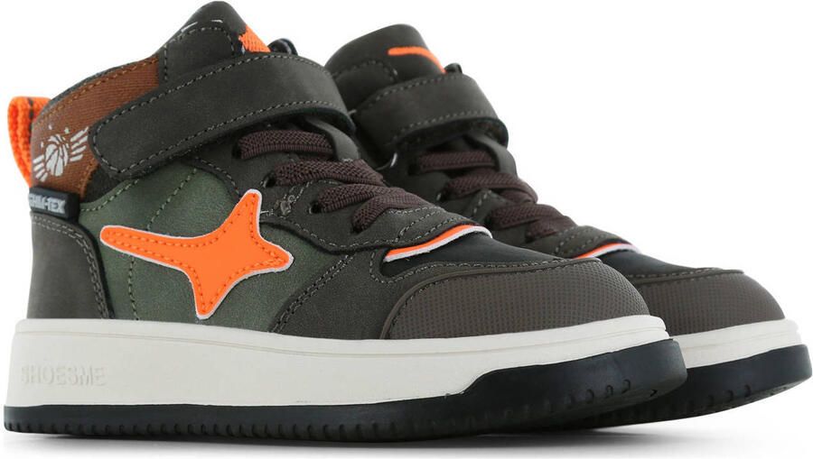 Shoesme leren sneakers donkerbruin - Foto 2