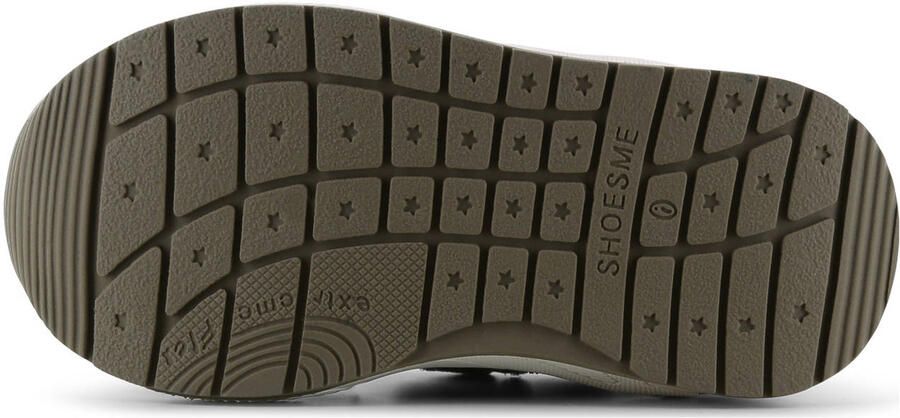 Shoesme leren sneakers donkergroen roze - Foto 2