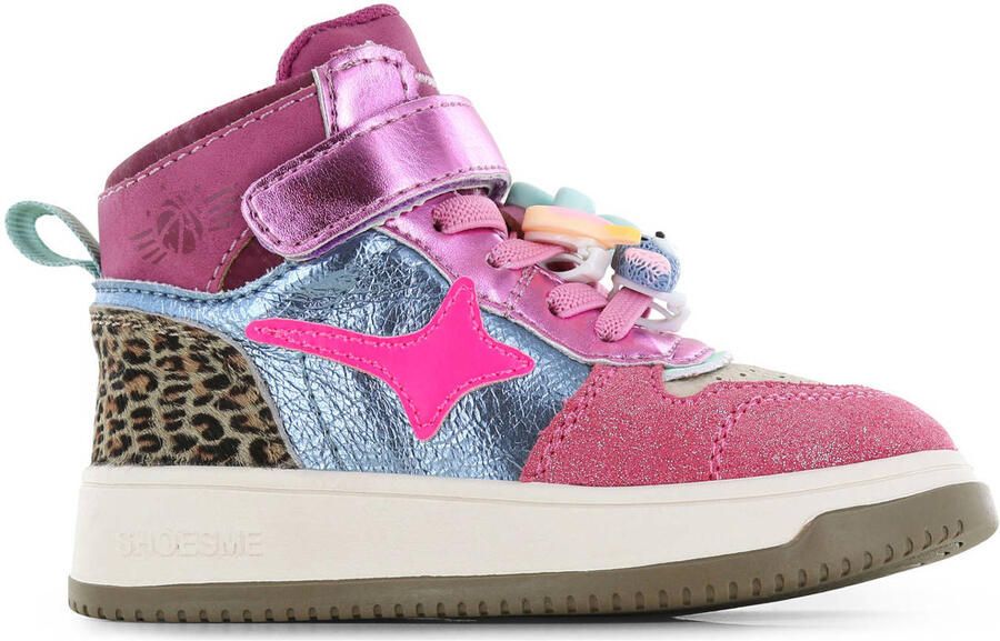 Shoesme New Outsole Sneakers roze Leer Dames