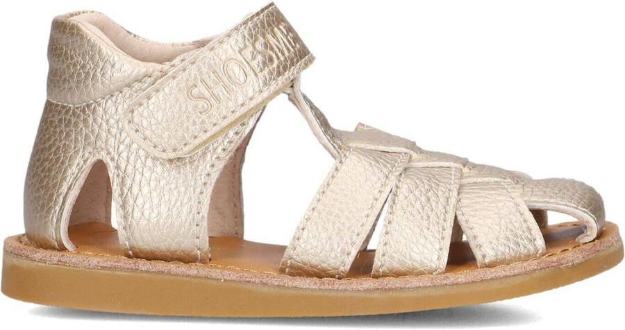 Shoesme Metallic Gouden Sandaal Sandalen Kind Meisjes Gold Microfiber leer