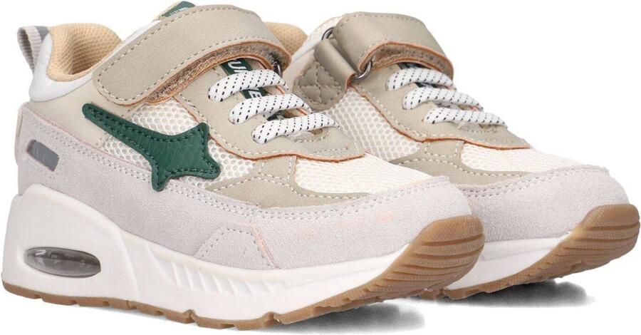Shoesme Groene Sneaker Sneakers Kinderen Jongens Grey Green Microfiber leer - Foto 2