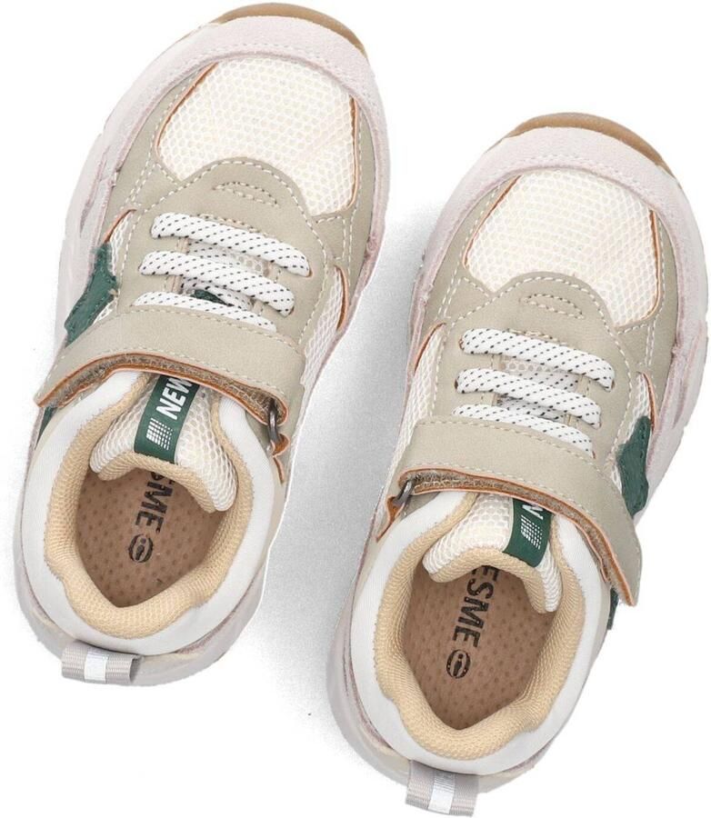 Shoesme Groene Sneaker Sneakers Kinderen Jongens Grey Green Microfiber leer - Foto 3