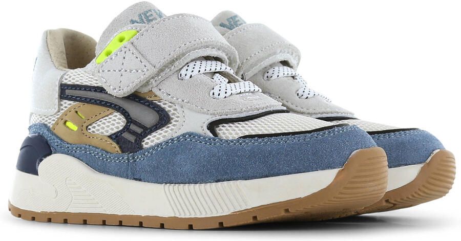 Shoesme sneakers beige blauw - Foto 3