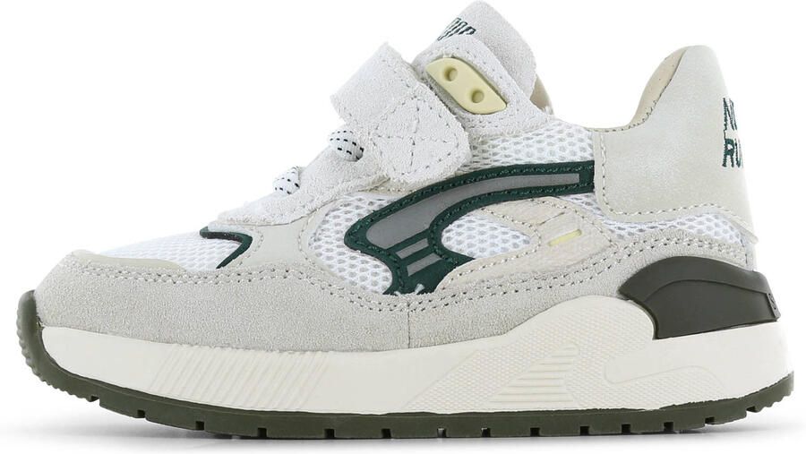 Shoesme sneakers beige wit groen - Foto 3