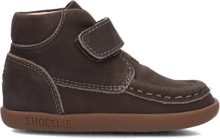 Shoesme Baby Klittenbandschoenen Dark Brown Leer