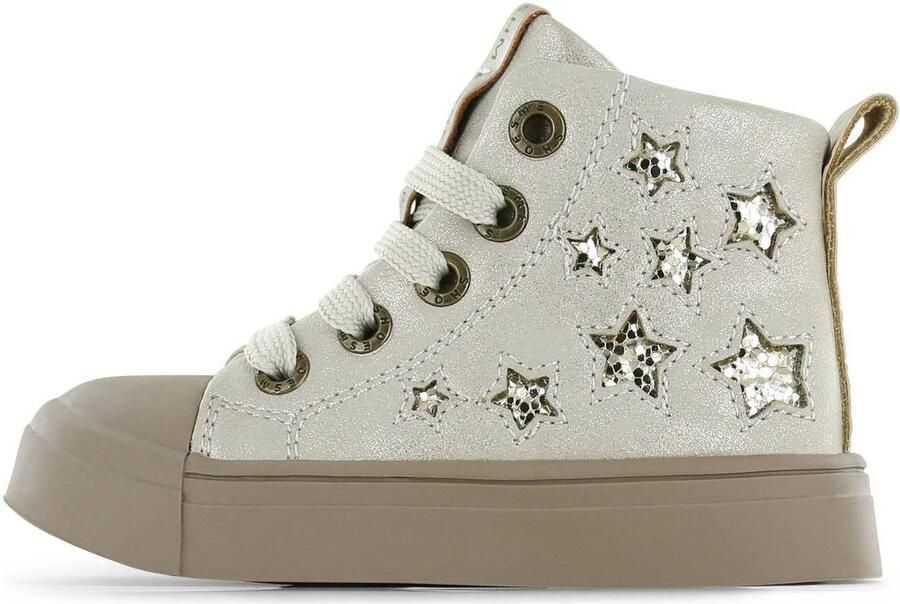 Shoesme Gouden Veterboot Veterschoen Kind Meisjes Gold Metallic;Microfiber Leer - Foto 6