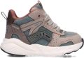 Shoesme Sneakers Taupe Blue Brown Sportvoering - Blauw