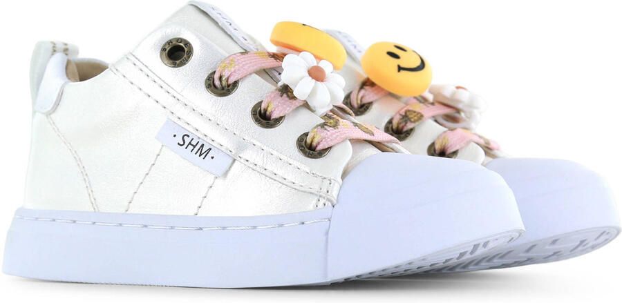 Shoesme Parelmoer Sneaker Sneakers Kinderen Meisjes PEARL Microfiber leer - Foto 2